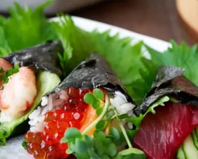 Temaki Saumon Avocat